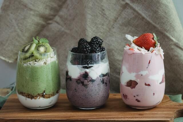 Live probiotics in yogurt